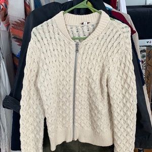 Gap zip up sweater